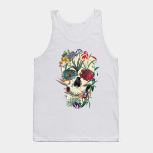 Botanical Skull Tank Top